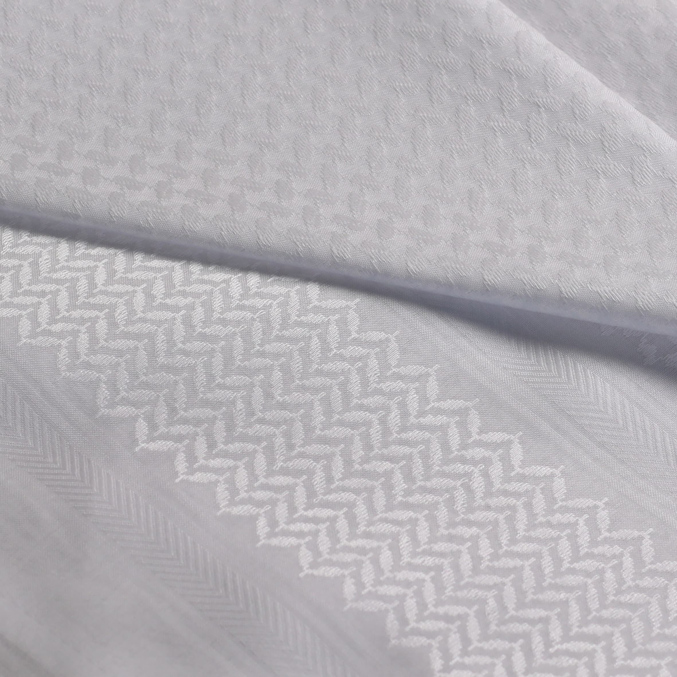 White Herringbone-60